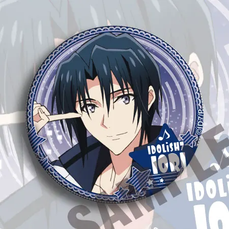 IDOLiSH7 значки в стиле аниме 58 мм Idolish7 Значки для косплея IORI брошь на булавке значок NIKAIDO YAMATO - Окраска металла: see chart
