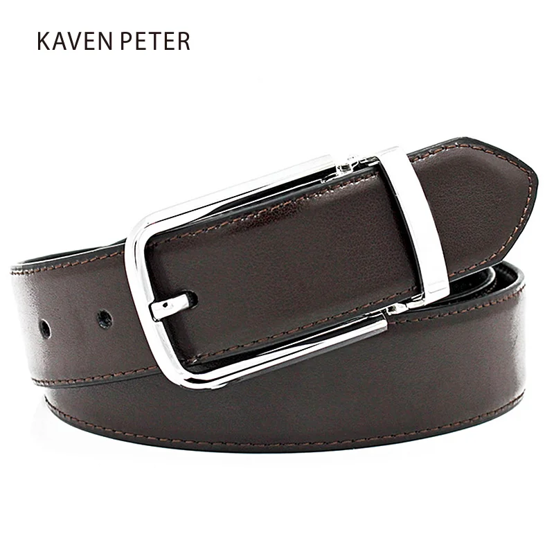 Мужской ремень из натуральной кожи с пряжкой язычком 4 цвета|belt buckles for women|belt buckle