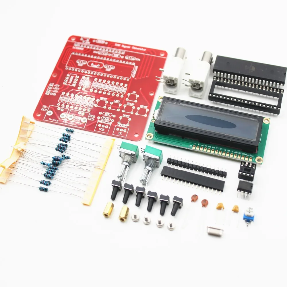 DDS функция генератор сигналов DIY Kit частоты квадратный пилообразный треугольник