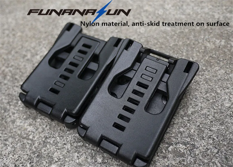 EDC Tek-Lok Holster Attachment with Hardware K Sheath Scabbard Belt Clip Waist Clamp Outdoor Camp Portable Tool Fixed Kit