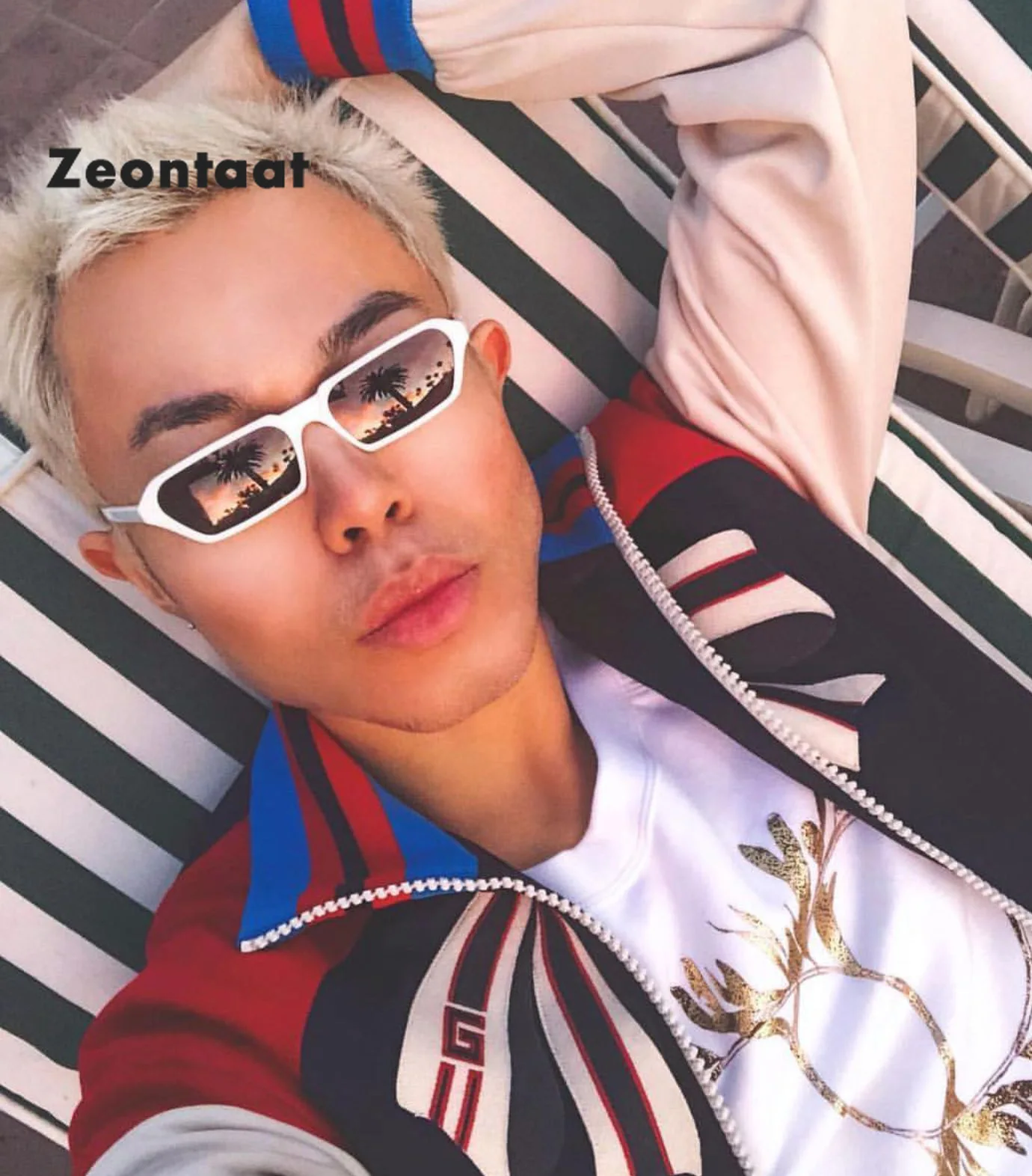 Женские маленькие прямоугольные солнцезащитные очки Zeontaat новинка 2019 женские