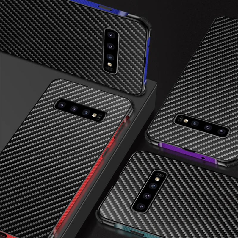 Чехол для Samsung S10 + Plus S10e роскошный противоударный алюминиевый металлический