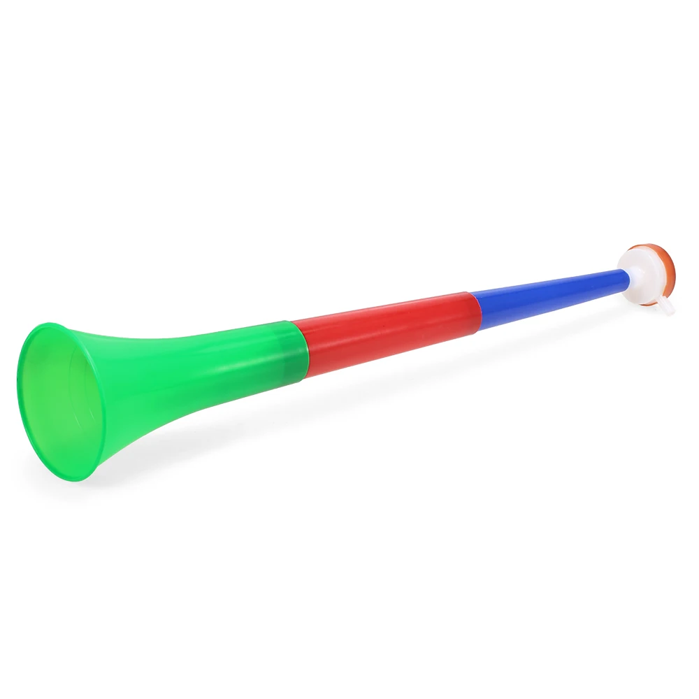 Пластиковые Vuvuzela рожки футбольный фанат труба Фанаты для футбольных спортивных