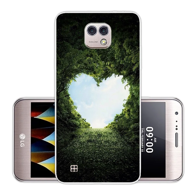 Чехлы для LG X Cam K580 K580Y Xcam K580DS 5 2 дюйма мягкий силиконовый прозрачный ТПУ Синий