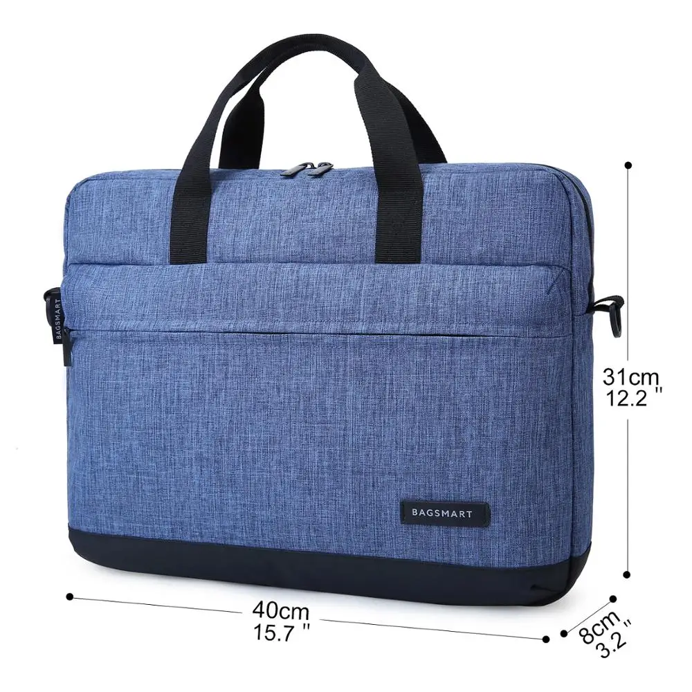 BAGSMART 15 6-дюймовый портфель для ноутбука сумка нейлоновый Офисные Сумки деловые