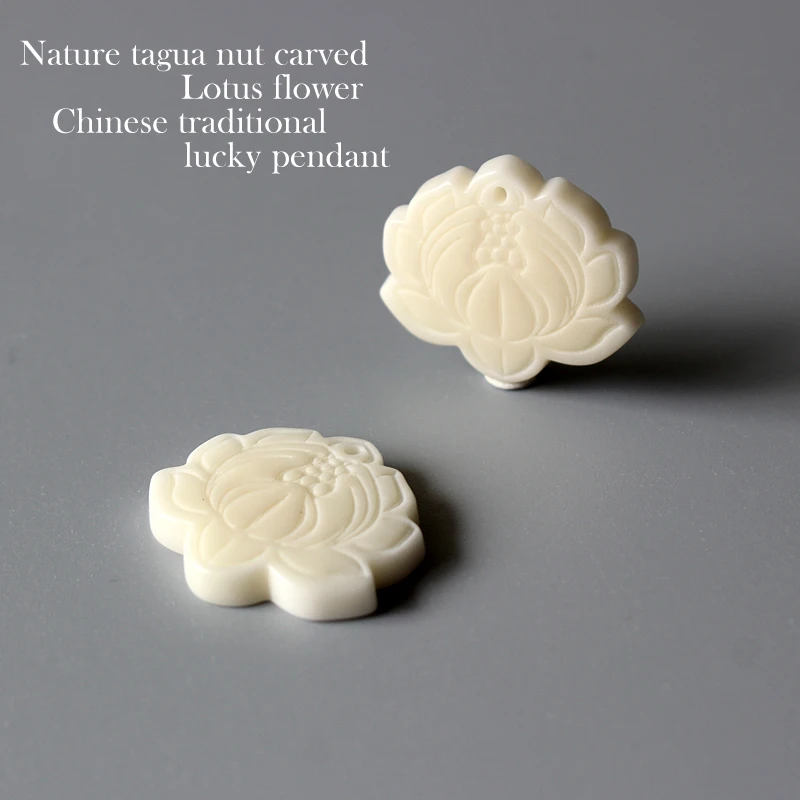 Оптовая продажа резная гайка Tagua искусственное ожерелье из натурального дерева