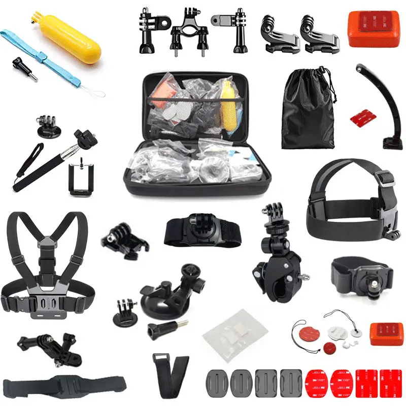 Набор аксессуаров для экшн камеры GoPro Hero 7 6 5 4 3 Xiaoyi 4K SJCAM EKEN Camera for xiaomi tripod набор