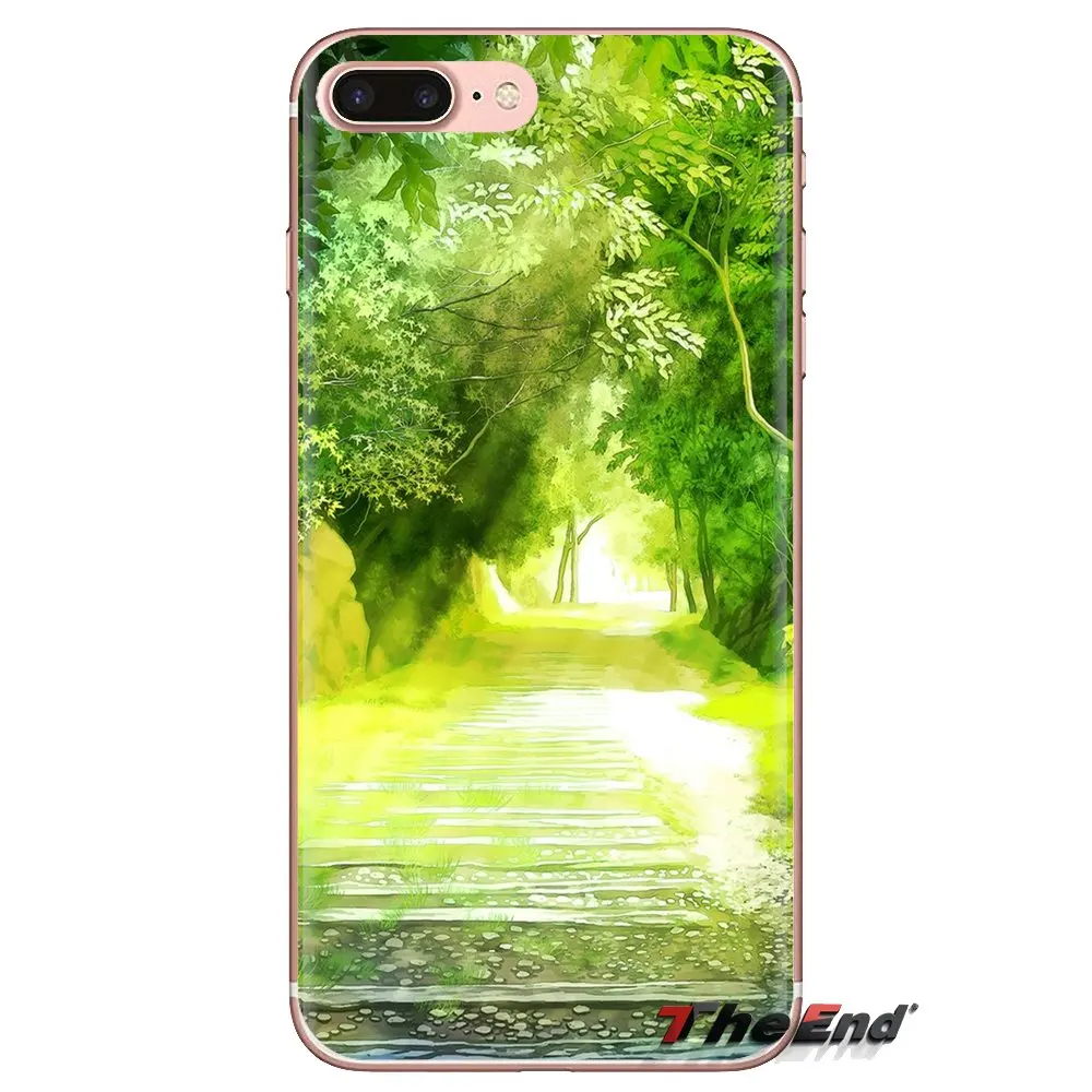 Мягкий прозрачный чехол для Xiaomi Mi4 Mi5 Mi5S Mi6 Mi A1 A2 5X 6X 8 9 Lite SE Pro Max Mix 2 3 2S Magic Tree House anime |