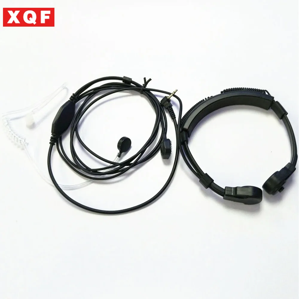 XQF Новый палец PTT горло MIC Covert Акустическая трубка наушник гарнитура для Motorola T6200