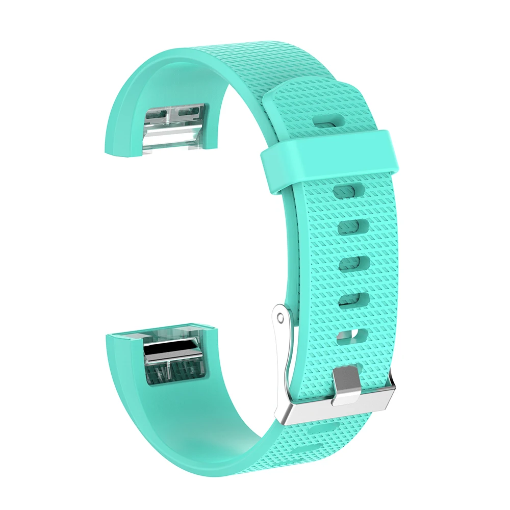 lake blue Силиконовый браслет для браслета Fitbit Charge 2 замена Смарт часы Браслет для Fitbit Charge2 ремешок для спортивных часов аксессуар - Цвет: lake blue