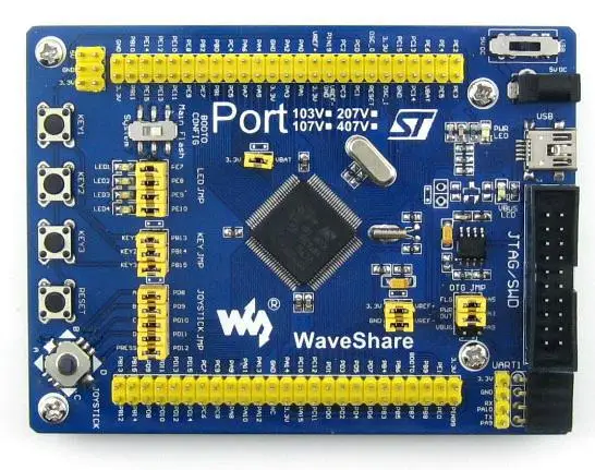 

Free Shipping! 1pc STM32F107VCT6 STM32 ARM development board core board minimum system