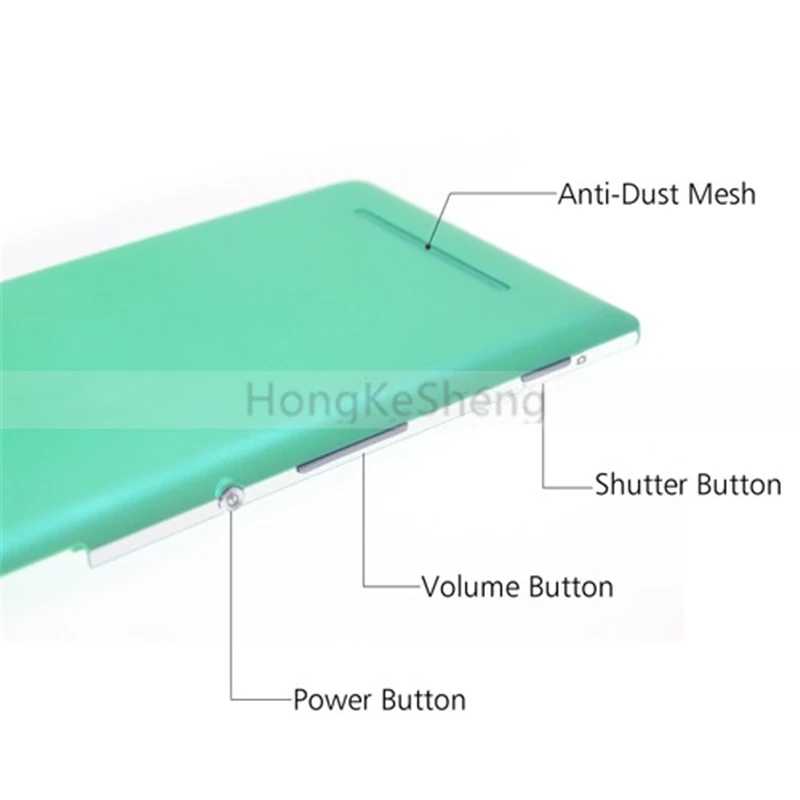 OEM задняя крышка с кнопками сменная аккумулятора для Sony Xperia C3 S55T S55U D2502 D2503