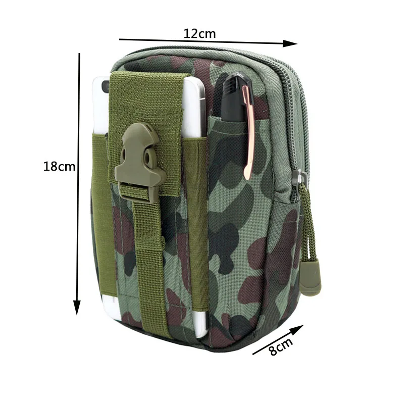 Outdoor Sports Tactical Bags Belt Waist Pack Military Bag Travel Daypack Wallet Hiking Climbing Gym Pocket Running Pouches 1 Pcs | Дом и сад