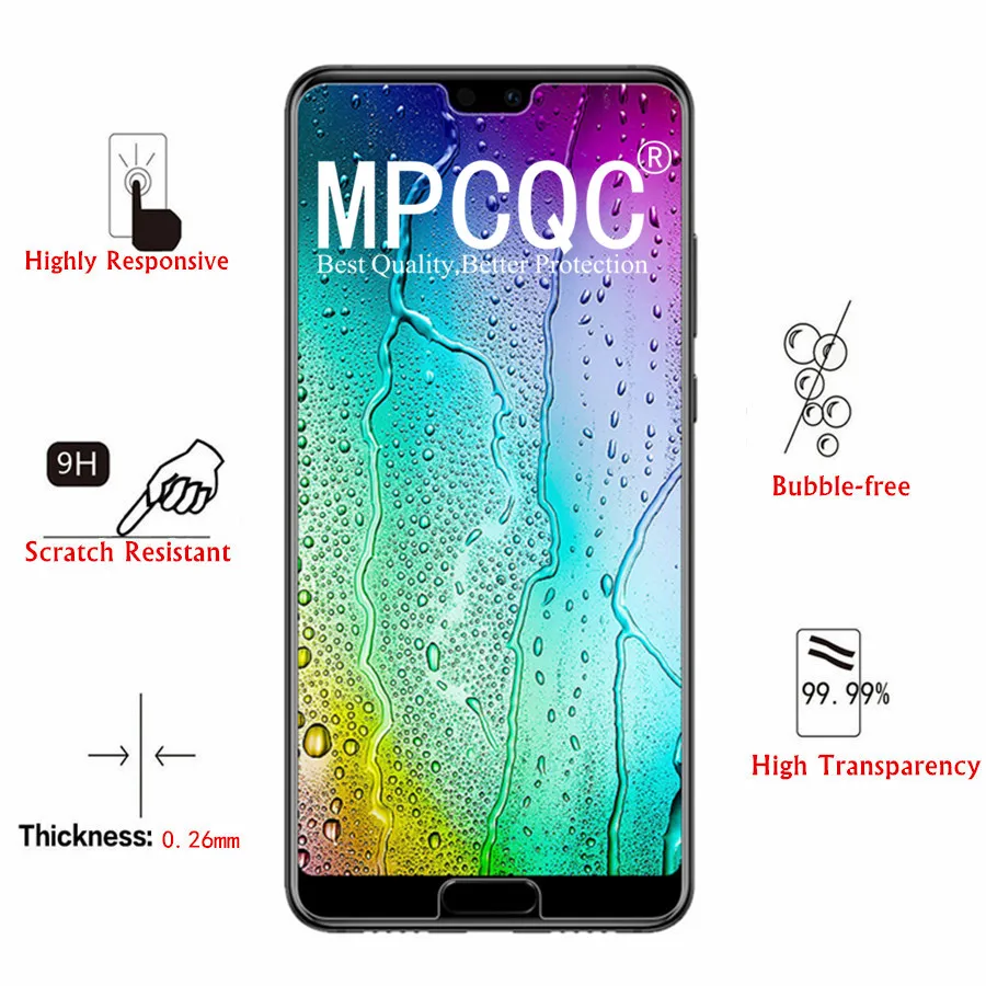 2 шт./лот 9 H закаленное стекло для huawei mate 10 Lite экран протектор полное покрытие 20 Pro 8