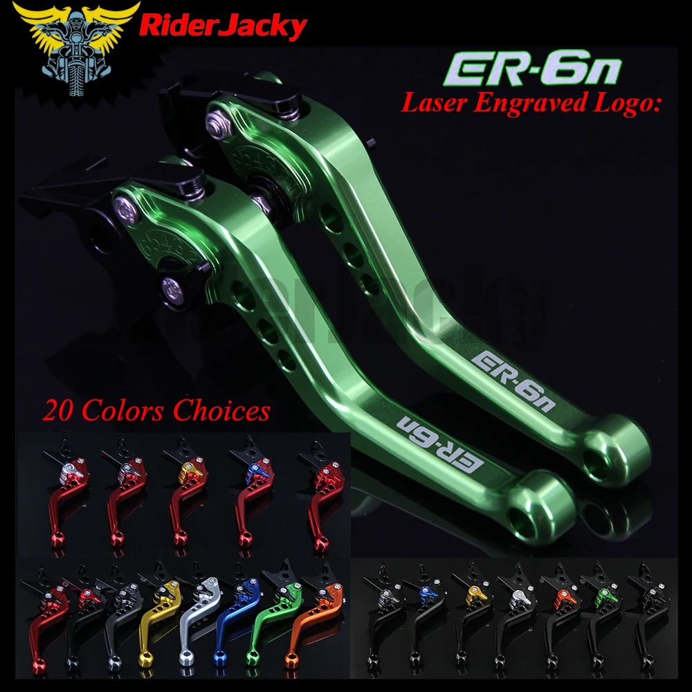 

RiderJacky CNC регулируемые 14,7 см короткие рычаги тормозной муфты для Kawasaki NINJA 650R/приблизительные 2009-2016 2013 2014