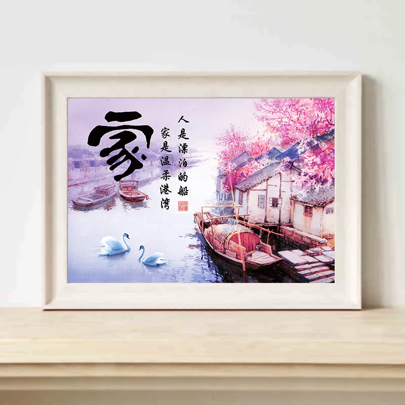 5d алмазная живопись полностью круглые стразы вышивка крестиком сделай сам