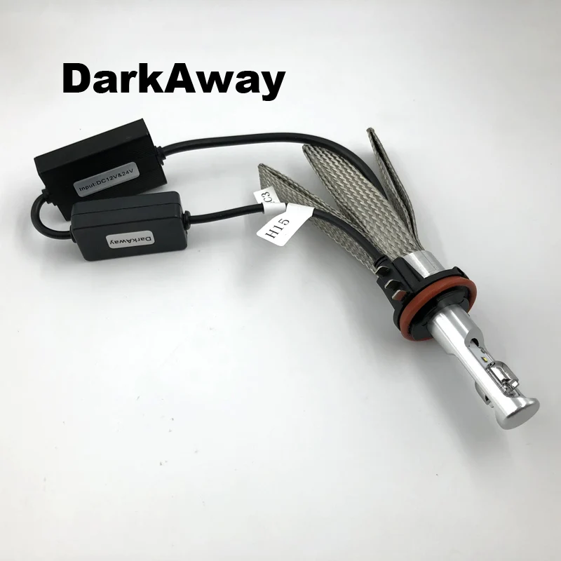 DarkAway Best H15 Светодиодный светильник 40 Вт 5600LM автомобильный головной светильник дальнего света Canbus без ошибок для гольфа MLK