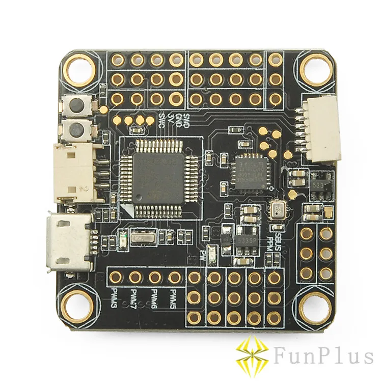 Плата управления полетом OMNIBUS F3 AIO Встроенный OSD STM32 F303 MCU микроконтроллер слот для