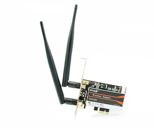 WTXUP для Broadcom BCM43224 802.11a/b/g/n 600 Мбит/с беспроводной PCI-E WiFi адаптер PCI Express настольный