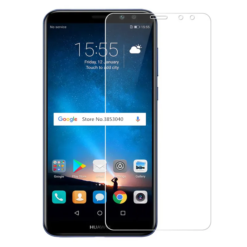 1 шт. протектор экрана стекло для huawei nova 2i закаленное анти защитная пленка