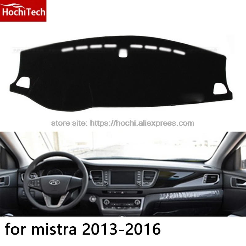 

HochiTech для Hyundai mistra 2013-2016 коврик для приборной панели защитный коврик тент Подушка Photophobism pad аксессуары для стайлинга автомобилей