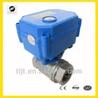 Клапан шаровой HAVC water DN15, DN20, CWX-15N, 2 нм, 5s, SS304, BSP, с пониженным отверстием, женский, CR01, CR02, CR05, DC3-6V, 12 В постоянного тока
