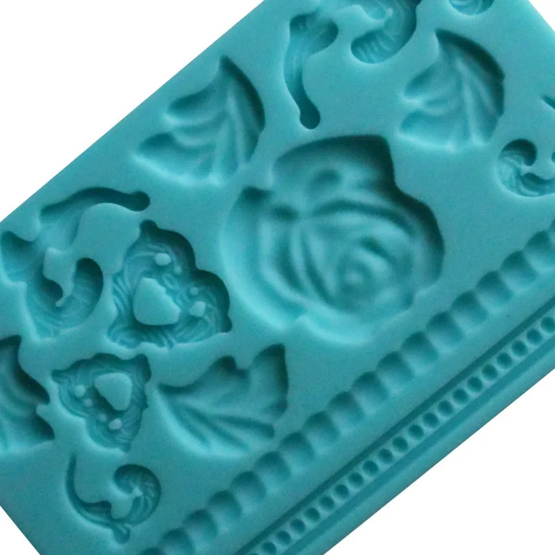Формы для цветочных листьев 3d Diy практичная силиконовая форма украшения тортов