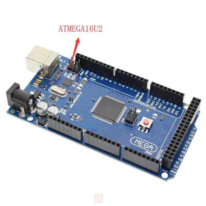 Mega 2560 R3 CH340G Mega2560 REV3 ATMEGA16U2 MU макетная плата без usb кабеля MEGA2560 для arduino|Запасные