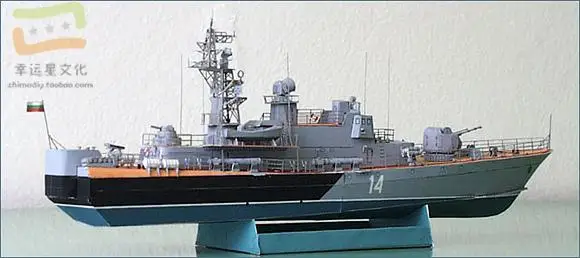 Русский Krivak класс фригейт Военная Модель 3D бумажная модель Сделай Сам форма