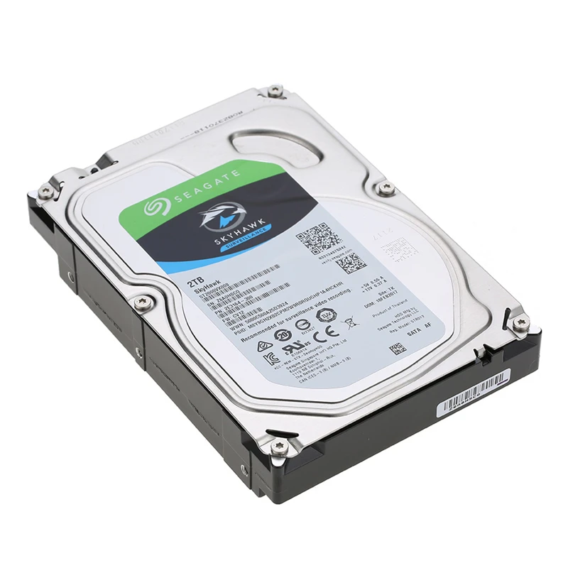 Внутренний жесткий диск Seagate 2 ТБ SATA 3 5 дюйма 5900 об/мин 6 HDD для наблюдения 64 Мб кэш