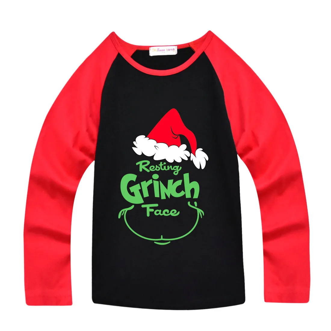 2 Grinch/пальто с полным лицом детская Рождественская одежда верхняя одежда для девочек и мальчиков, свитшот на молнии, Детская футболка с капюшоном лучшие костюмы для малышей - Цвет: 2