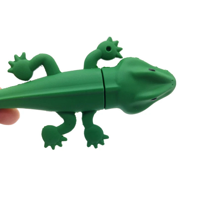 

USB flash drive pendrive 4GB 8GB 16GB 32GB 64GB cartoon gecko memory stick cute lizard/chameleon usb stick lovely gift pen drive