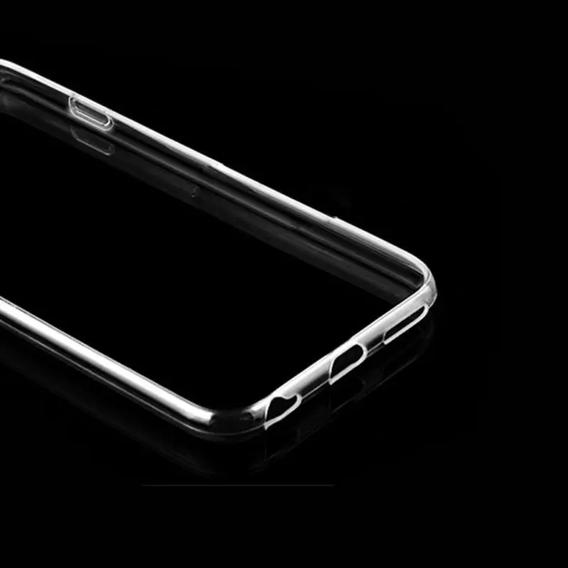 Защитный чехол для iphone 7 Простой силиконовый бизнес Мягкий ТПУ ультра тонкий 8 plus X
