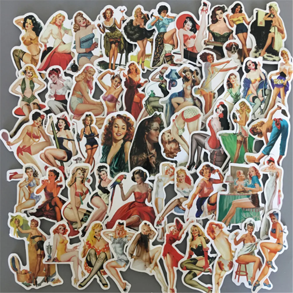 Винтажные водонепроницаемые привлекательные фотообои из ПВХ для ноутбука