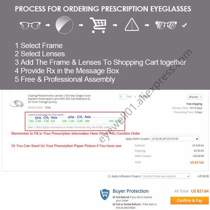 bclear 1 61 refractive index anti blue ray lenses single vision lens myopia blue light eyes protection computer phone glasses free global shipping