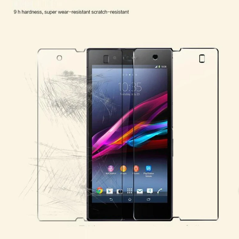 9H Премиум Закаленное стекло для Sony Xperia Z1 Z2 Z3 Z4 Z5 Compact C3 C4 C5 E4 E4g M2 M4 M5 Aqua E5 T3 чехол с