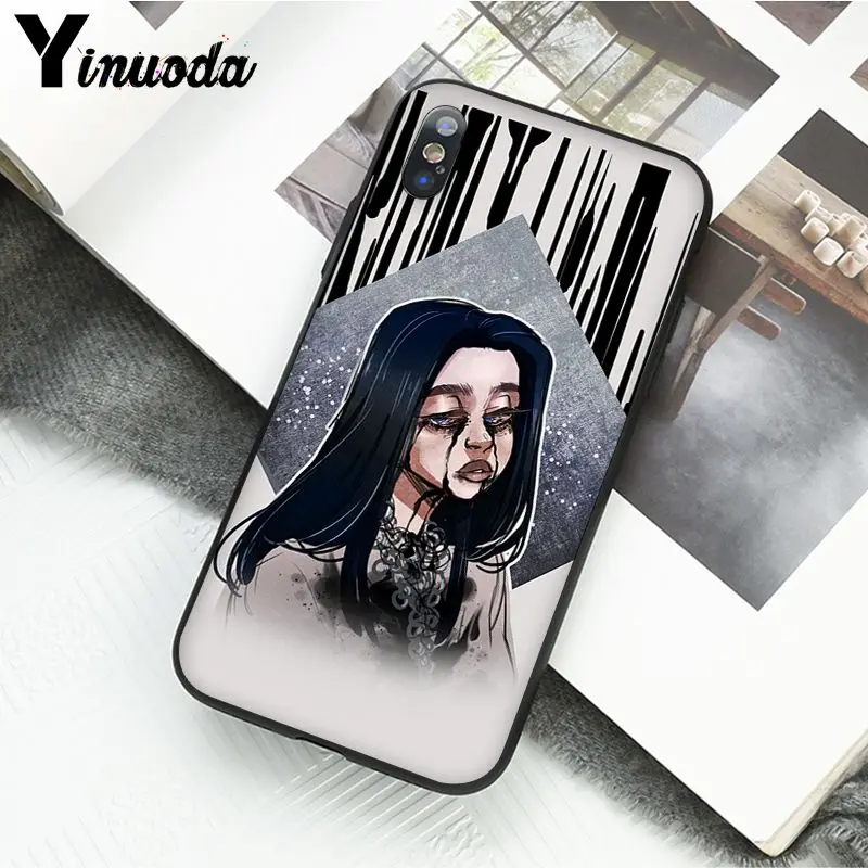 A10 Yinuoda Billie Eilish 13 девушка чехол для телефона для iphone 11 Pro Max 6S 6plus 7 8plus X Xs MAX 5 5S XR - Цвет: A10