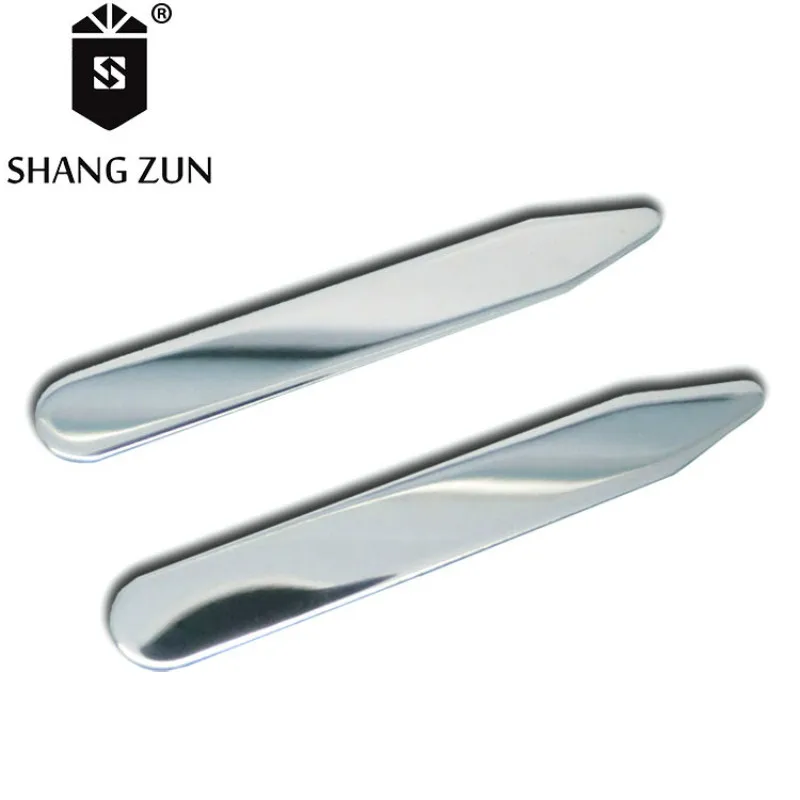 SHANG ZUN 2 шт. воротник из нержавеющей стали жесткие прокладки для формальных