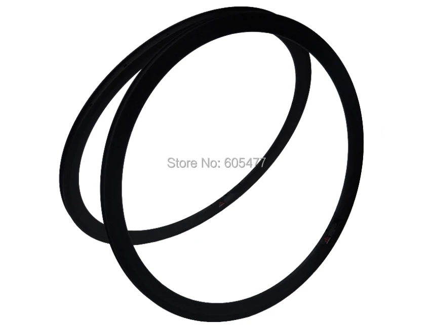 Совершенно новый-полностью карбоновый матовый обод для дорожного велосипеда 700C