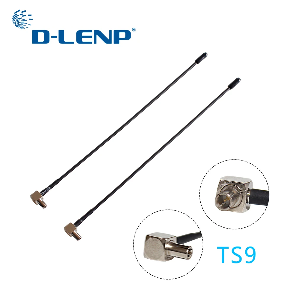 Dlenp 2 шт 4G LTE антенна с TS9 или CRC9 разъемом для Huawei E398 E5372 E589 E392 Zte MF61 MF62 aircard 753s 5dbi усиление