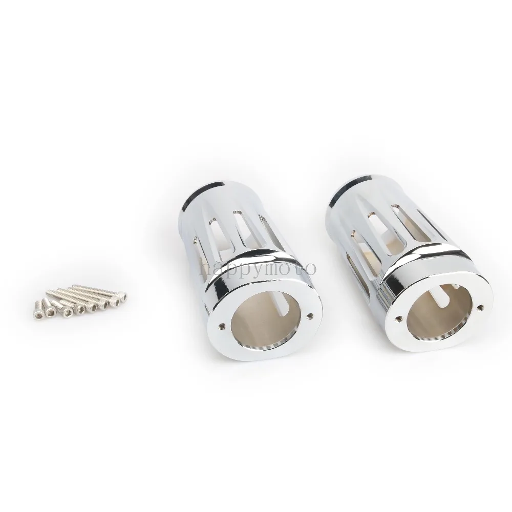 Ползунок вилки декоративный ползунок черная хромированная крышка для моделей