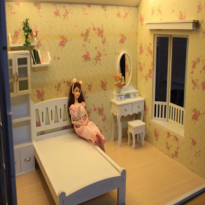 1/6 BJD кукла миниатюрная деревянная мебель Jerryberry ob FR barbi мебель|1/6 bjd|doll miniaturedoll furniture