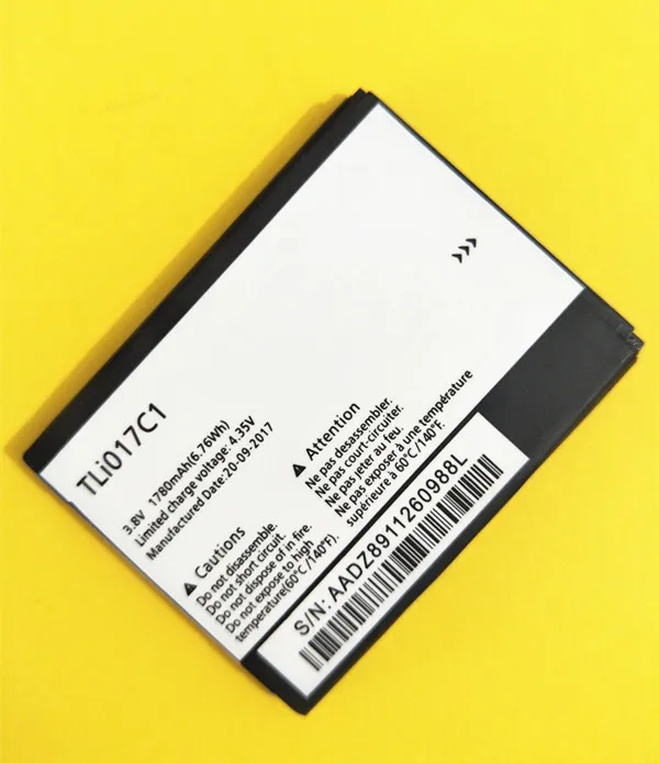 B TAIHENG 1780mAh TLi017C1 аккумулятор для Alcatel One Touch PIXI 3 4 5 &quot5019D 5017D 5017A 5017X 5017 5027B