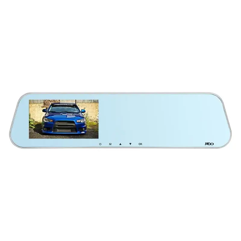 JADO D620 4,3 дюймов lcd Автомобильная камера рекордер Автомобильный видеорегистратор FHD 1080p зеркало заднего вида Dashcam Camara Para Auto