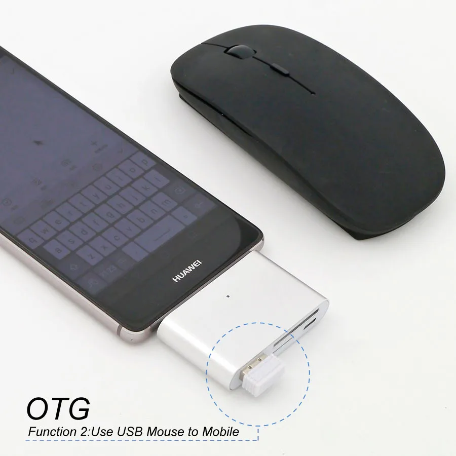 Для Macbook Retina 12 Pro 13 15 Type-C кардридер USB-C USB2.0 SD TF Micro USB OTG адаптер для планшета
