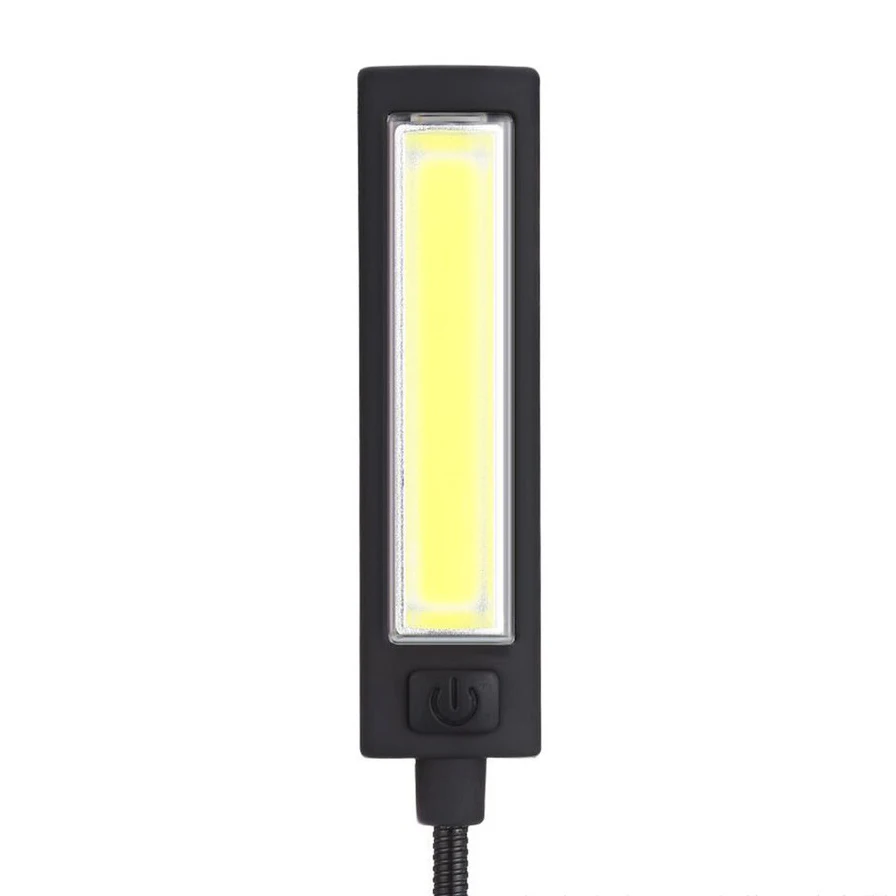 B2OCLED USB клип на настольную лампу 3 Вт COB Светодиодная лампа для чтения маникюрного