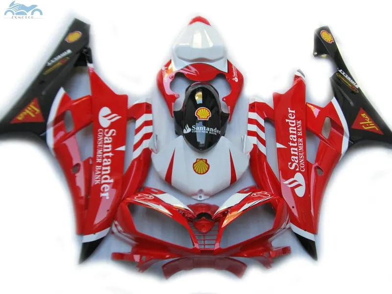 

Обновите ваш комплект инжекционного обтекателя, подходящий для YAMAHA R6 YZFR6 2006-2007 YZF R6 06-07, красный, белый, черный, aftermarket Обтекатели комплекты FY40