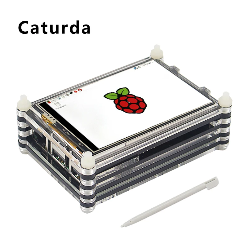 Raspberry Pi 3B Plus сенсорного экрана 3 5 дюймов TFT ЖК дисплей 480*320 GPIO Дисплей для контроля