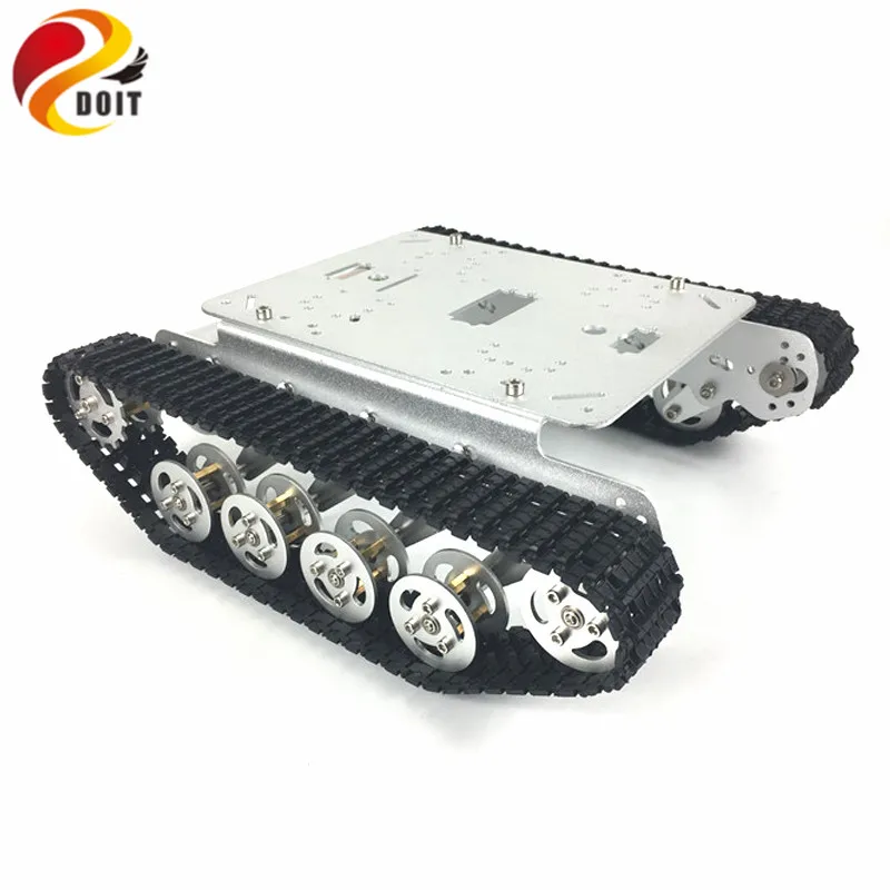 Shock Absorber metal Robot Tank car Chassis damp damping tracked vehicle track crawler caterpillar for arduino diy rc toy | Игрушки и