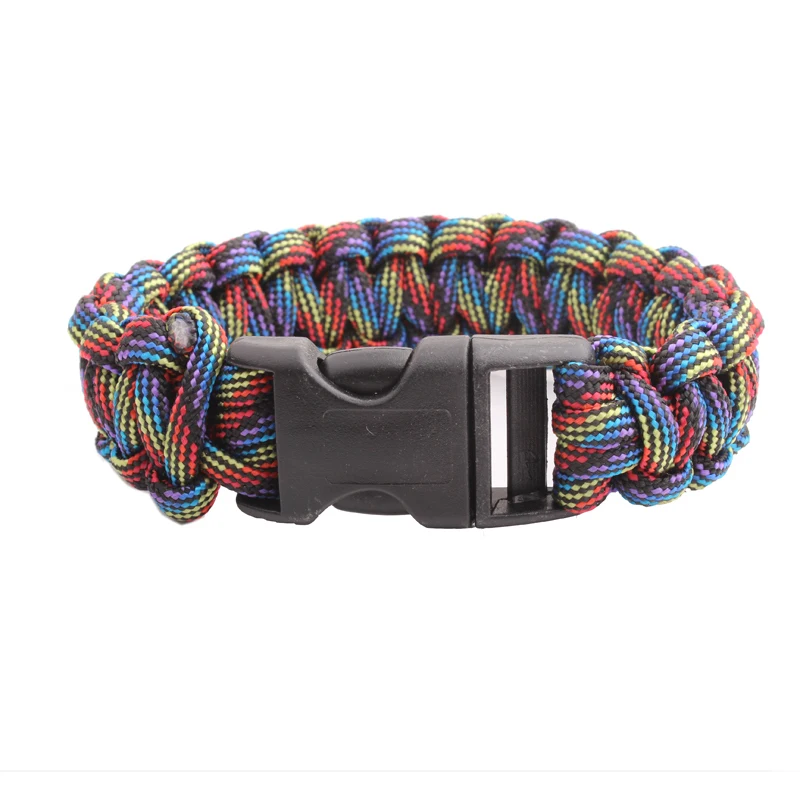Яркий браслет ручной работы CAMPINGSKY с парашютным шнуром|bracelet bracelet|bracelet outdoorbracelet